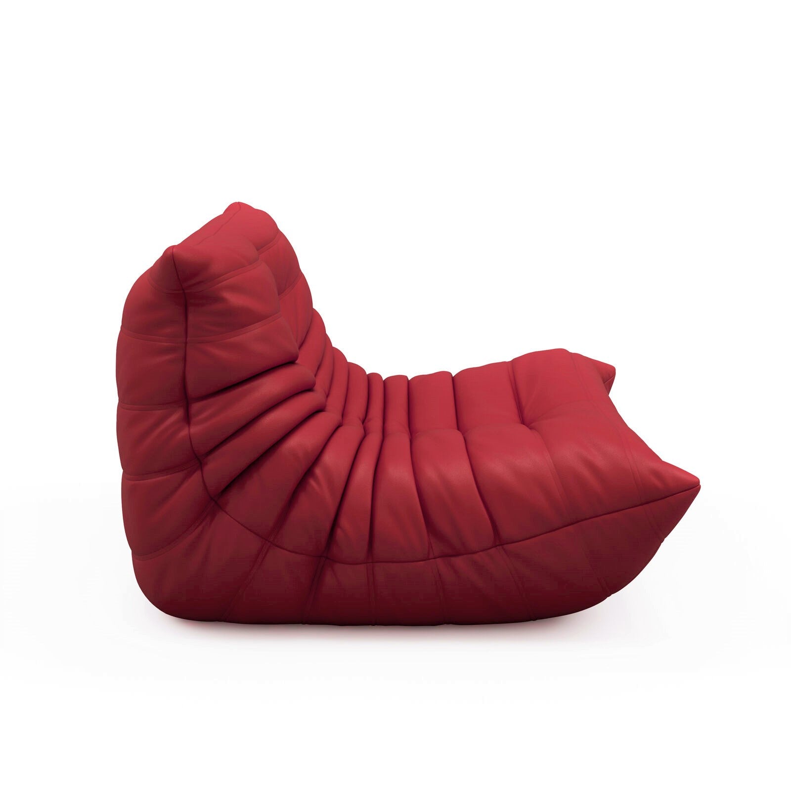 Michel Ducaroy Togo Sofa Chair, Vegan Suede, Bouclé or Vegan Leather