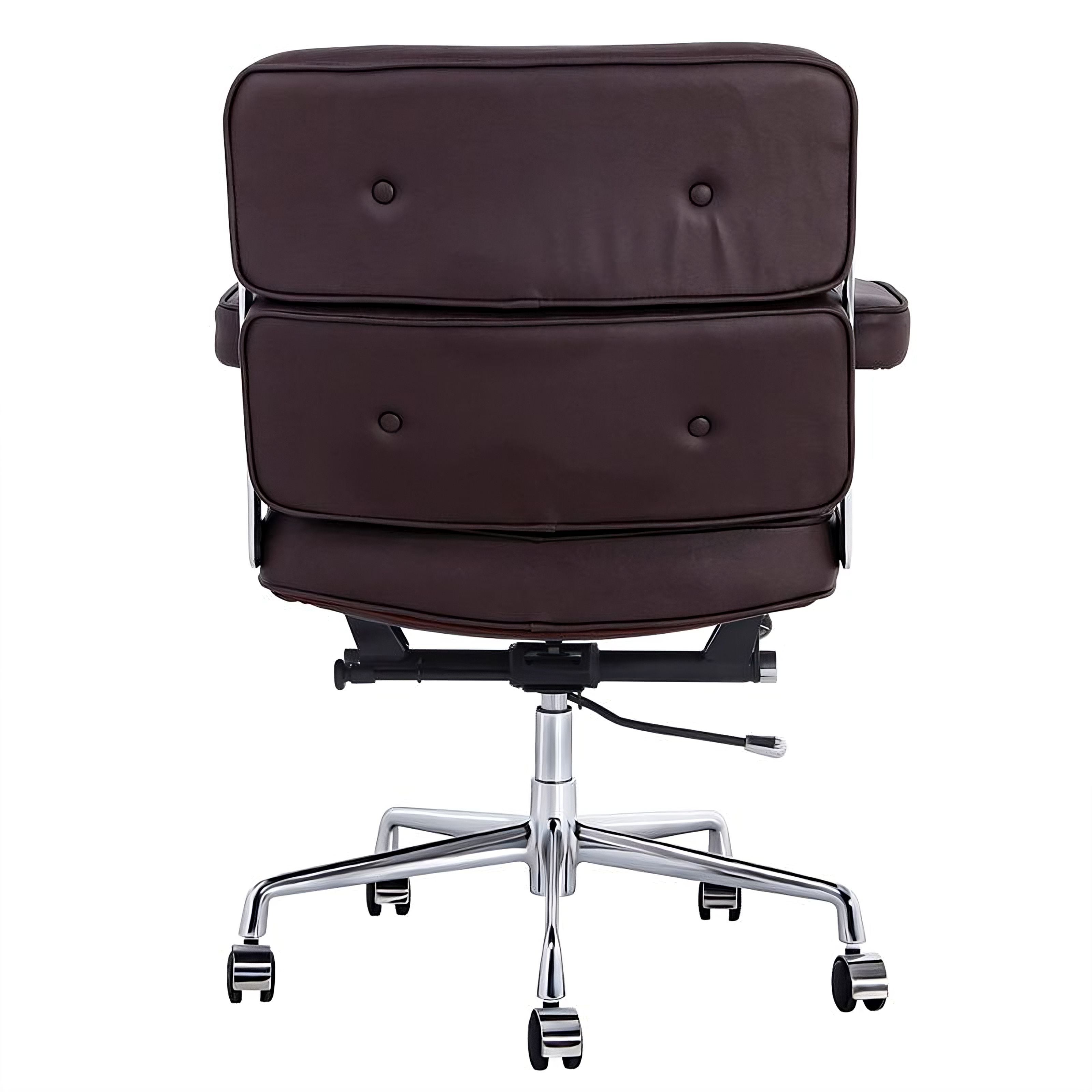 Charles and Ray Eames Time Life Executive Office Chair Full Grain Leather and Steel